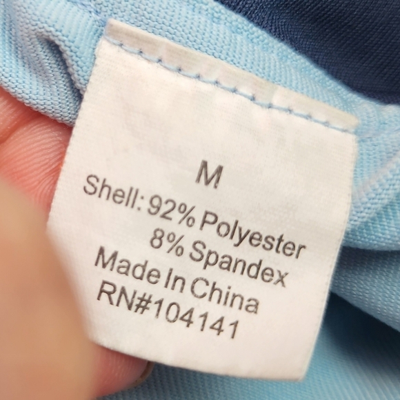 Slazenger Navy Blue Golf Skirt Skort Sport Women's Medium M Wicking Breathable - Picture 9 of 10